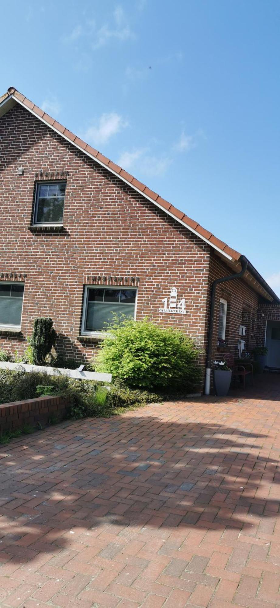 Ferienwohnung Sternenkieker Krummhörn エクステリア 写真